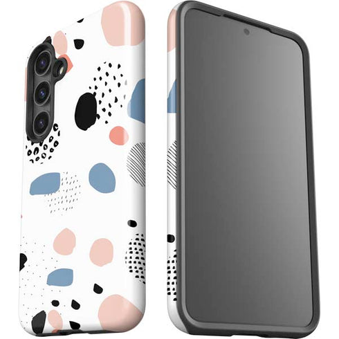 Patterned Dots Galaxy S24 Plus Impact Case